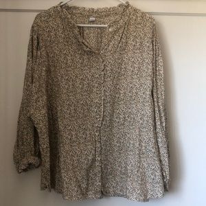 Women’s ditsy floral blouse petite